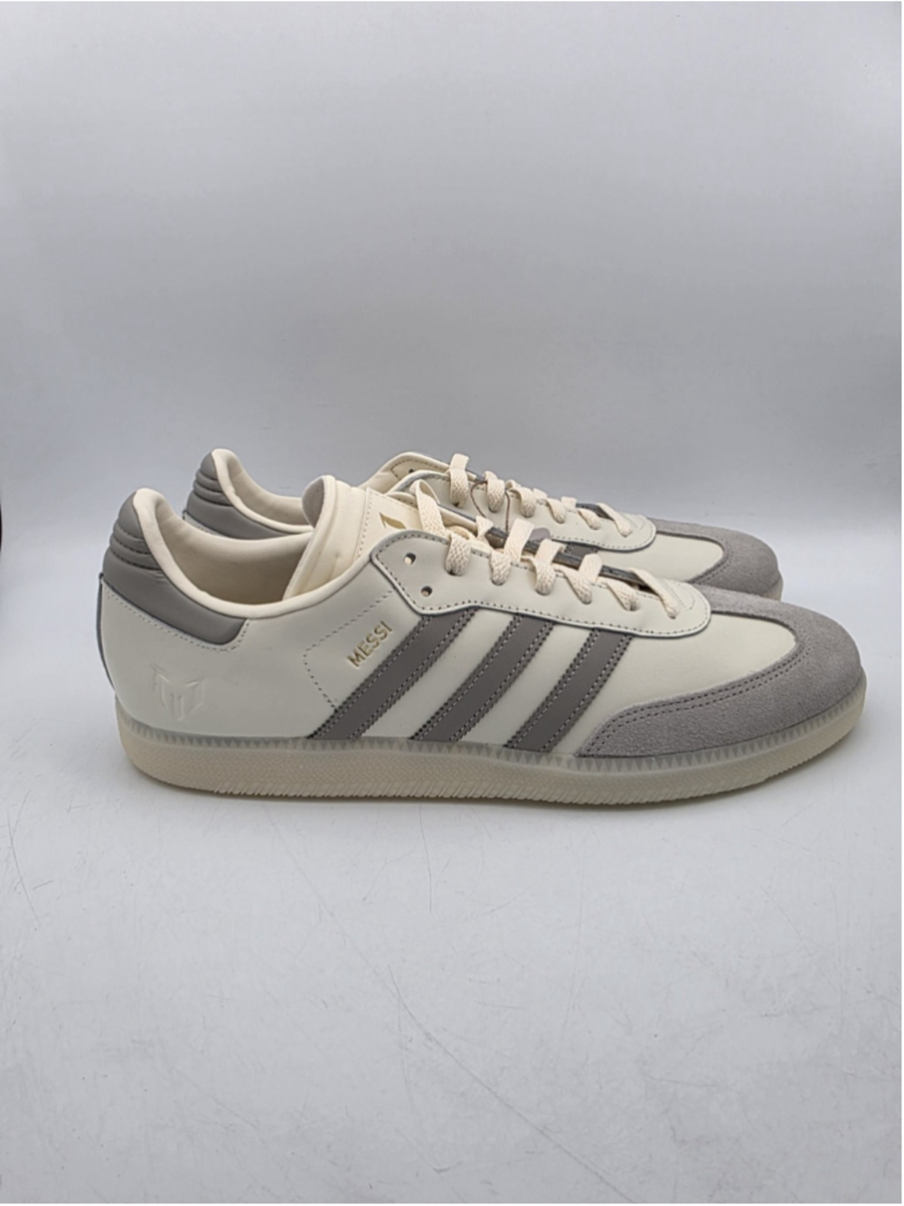 Adidas Samba Lionel Messi Cream White Mens Size 6 JQ0266